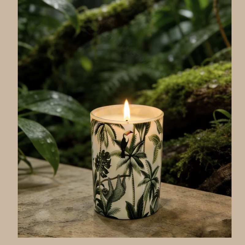 Home Fragrance Jar - Glass Jar Soy Wax Scented Candle
