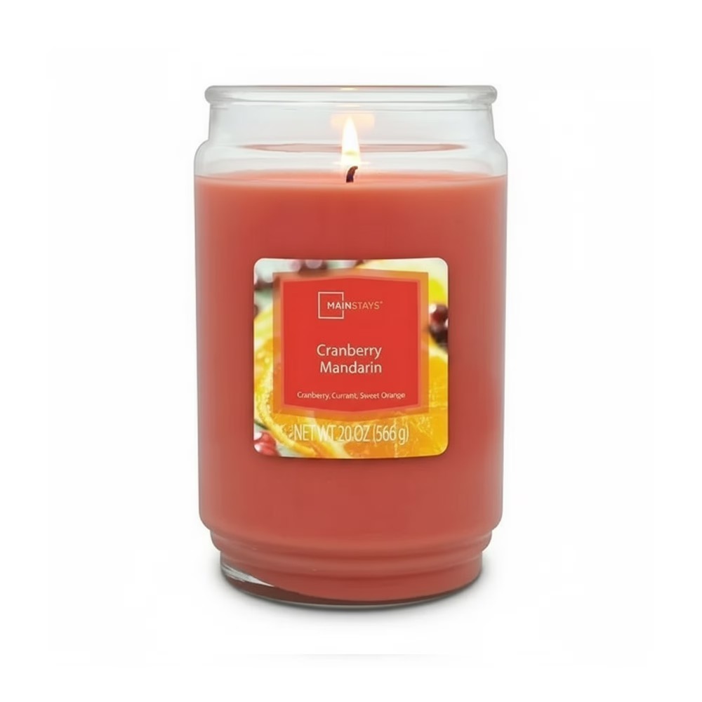 Home Fragrance Usa - Cranberry Mandarin Scented Candle Large 20oz