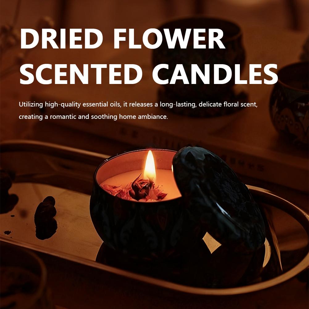 Aromatherapy Candles Flower Fr - огляд і ціна Home Fragrance Jar