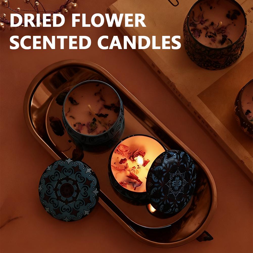 Aromatherapy Candles Flower Fr - огляд і ціна Home Fragrance Jar