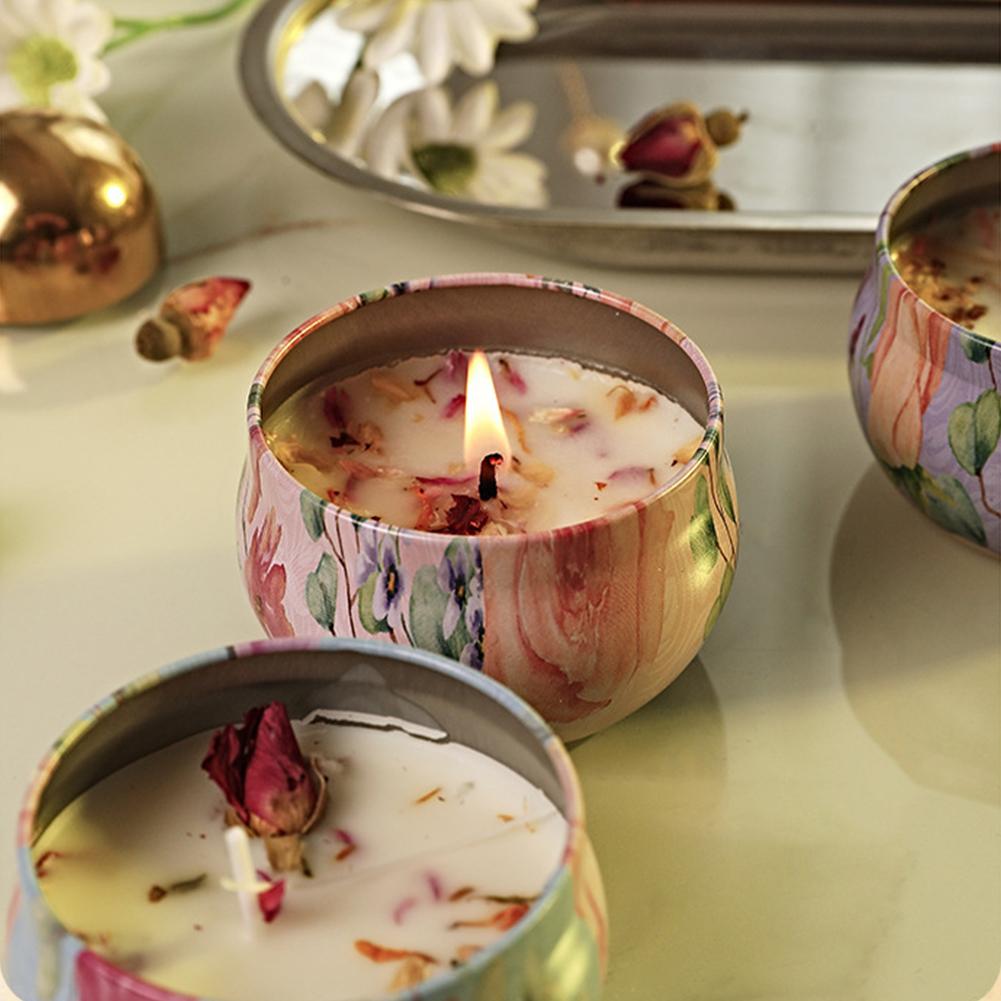 Aromatherapy Candles Flower Fr - огляд і ціна Home Fragrance Jar