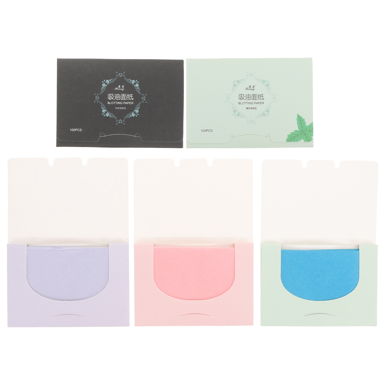 500 Pieces Facial Oil Blotting - огляд і ціна Home Fragrance Rose