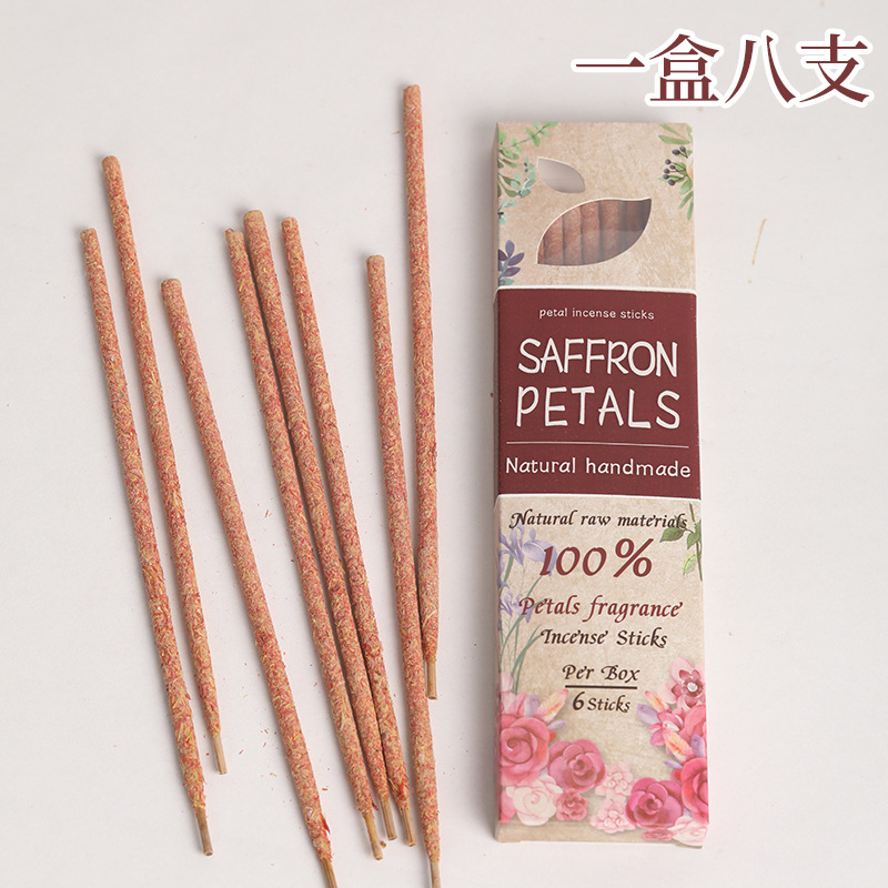 1Box 8pcs Natural Incense Stic - огляд і ціна Home Fragrance Rose