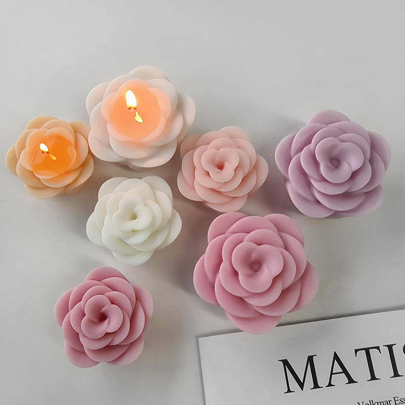 DIY Rose Flowers Silicone Mold - огляд і ціна Home Fragrance Rose