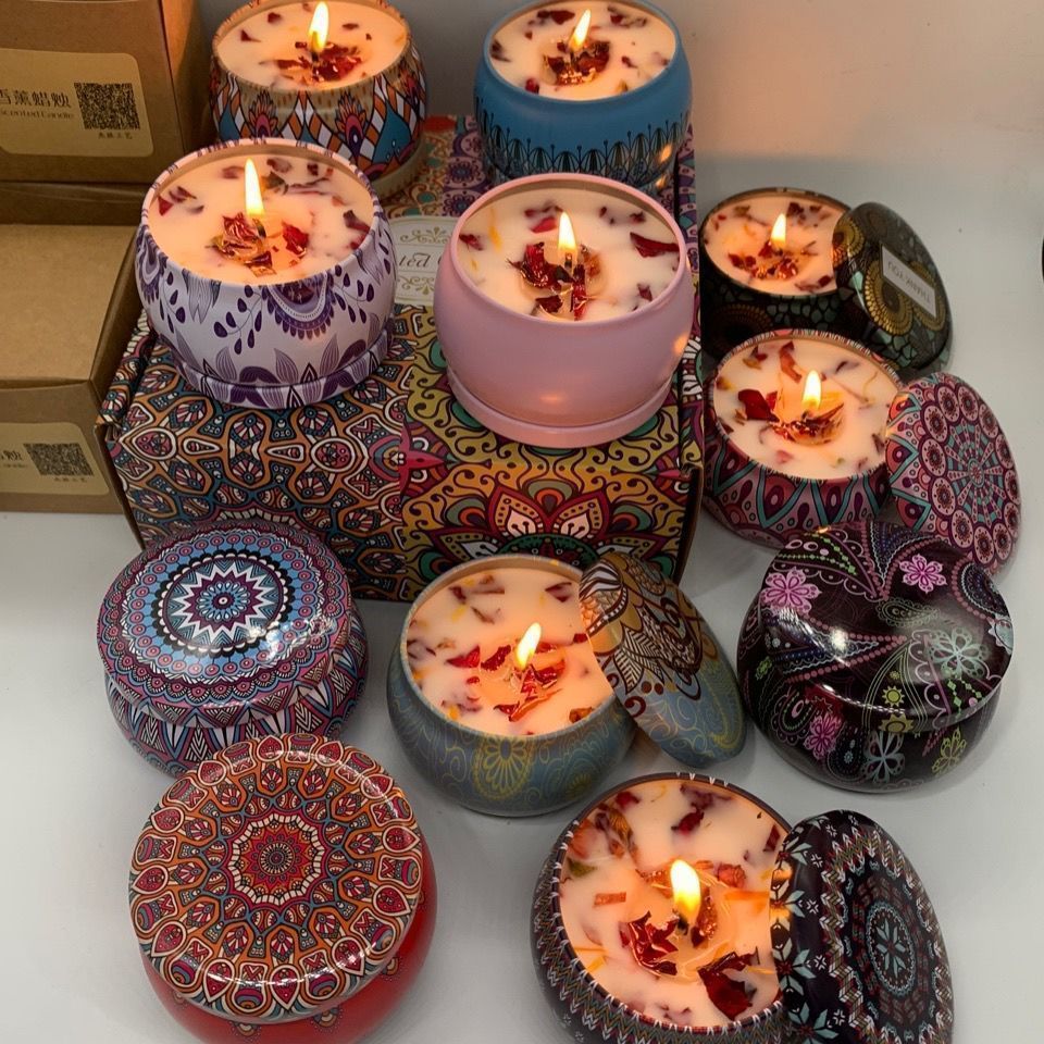 1PCS Vintage Can Candles Soy W - огляд і ціна Home Fragrance Jar