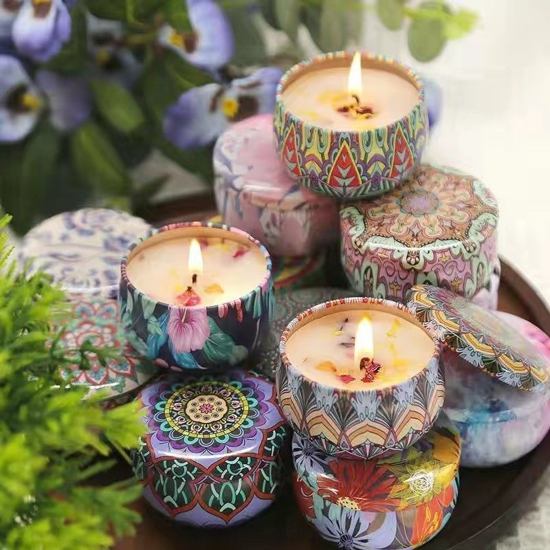 1PCS Vintage Can Candles Soy W - огляд і ціна Home Fragrance Jar
