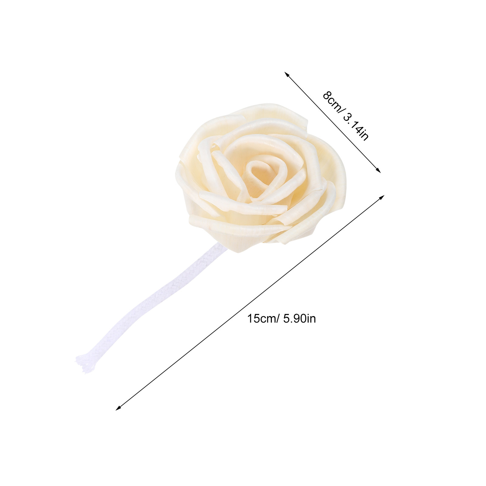 2Pcs Preserved Flowers Diffuse - огляд і ціна Home Fragrance Rose