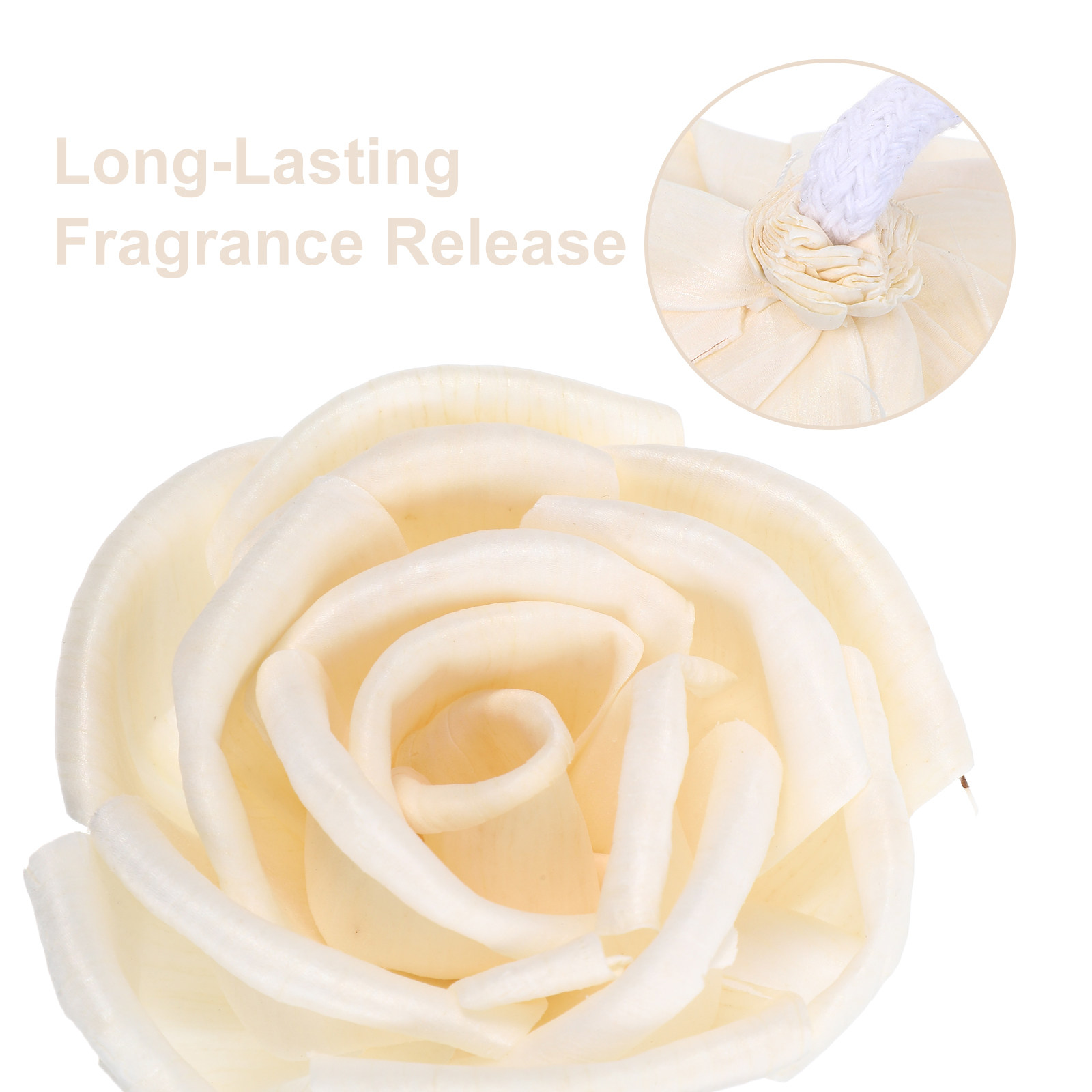 2Pcs Preserved Flowers Diffuse - огляд і ціна Home Fragrance Rose