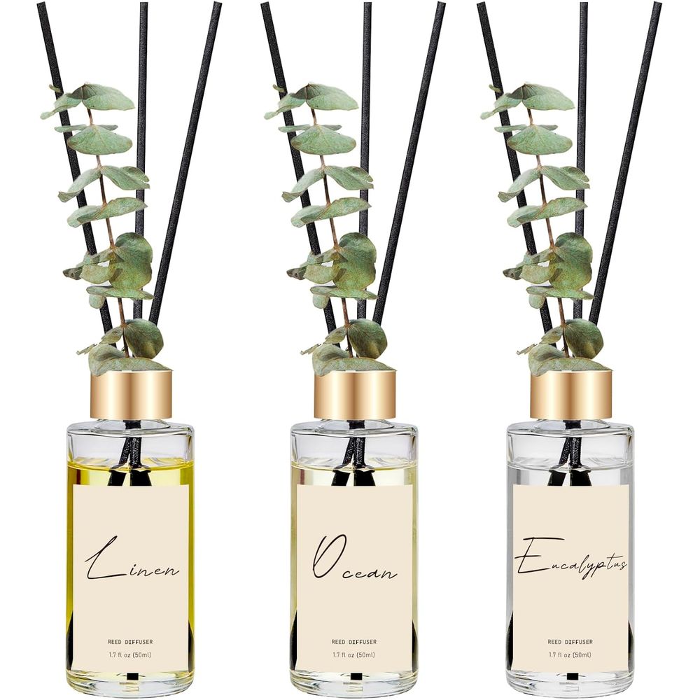 Set of 3 Eucalyptus, Linen & O - огляд і ціна Home Fragrance Eucalyptus