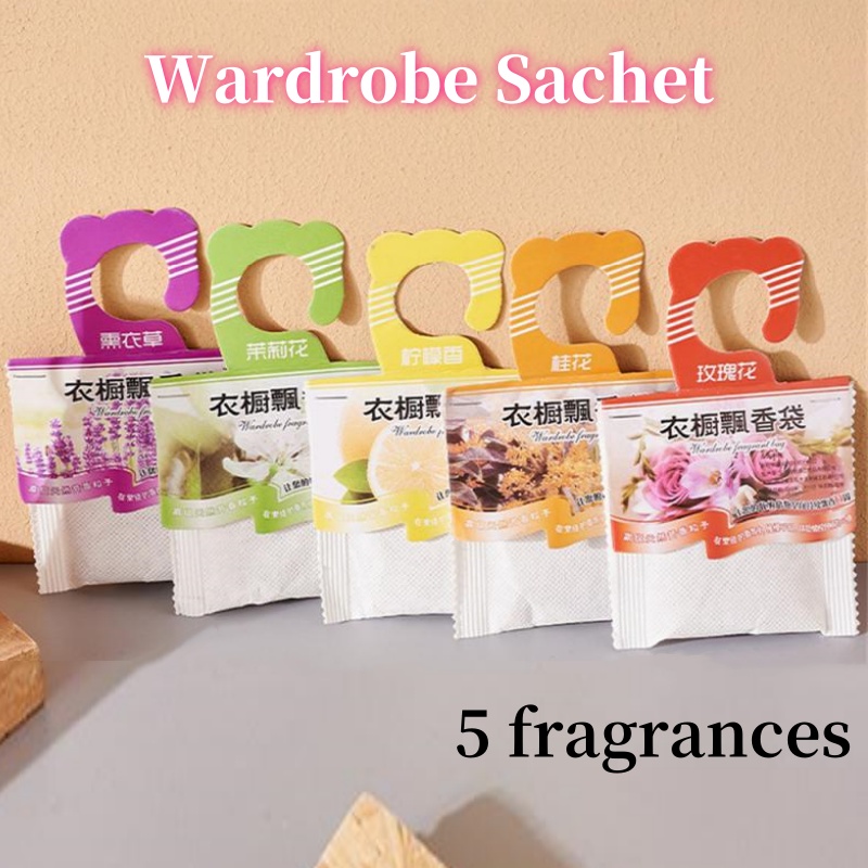 5pcs Wardrobe Fragrance Sachet - огляд і ціна Home Fragrance Rose