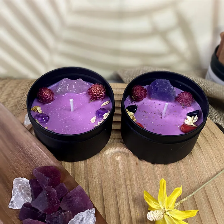 8x5.2cm Dried Flower Crystal S - огляд і ціна Home Fragrance Jar