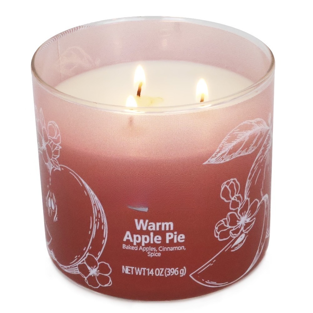 Warm Apple Pie Scented Candle  - огляд і ціна Home Fragrance Jar