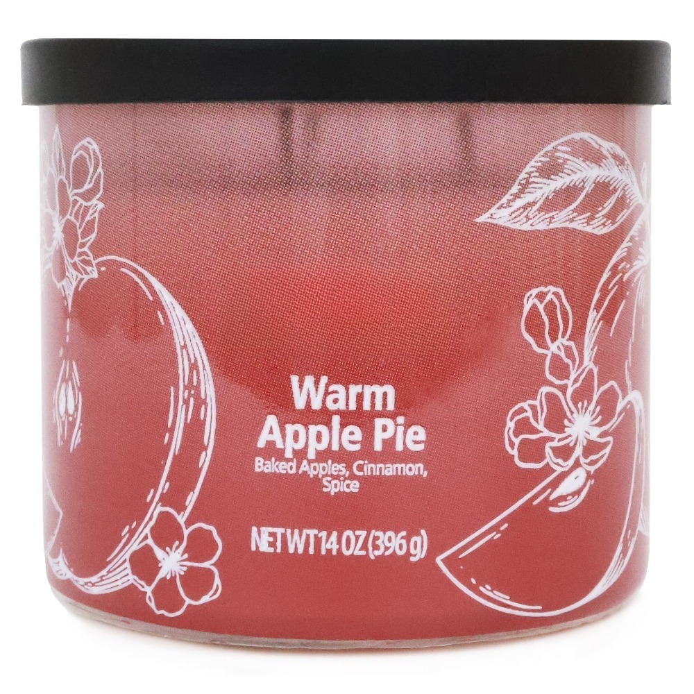 Warm Apple Pie Scented Candle  - огляд і ціна Home Fragrance Jar