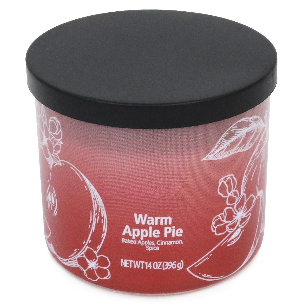 Warm Apple Pie Scented Candle  - огляд і ціна Home Fragrance Jar