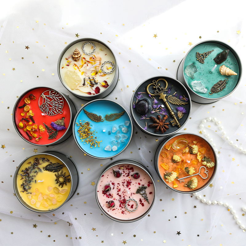 Handmade Crystal Iron Can Wax  - огляд і ціна Home Fragrance Jar