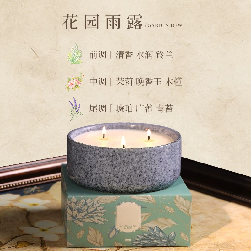Large Ceramic Jar Scented Cand - огляд і ціна Home Fragrance Jar