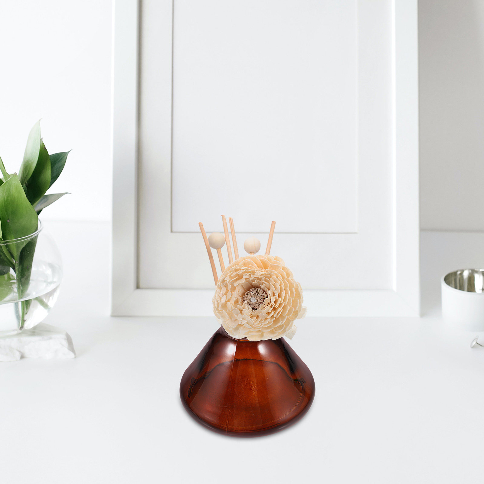 Glass Aromatherapy Bottle Wide - огляд і ціна Home Fragrance Jar