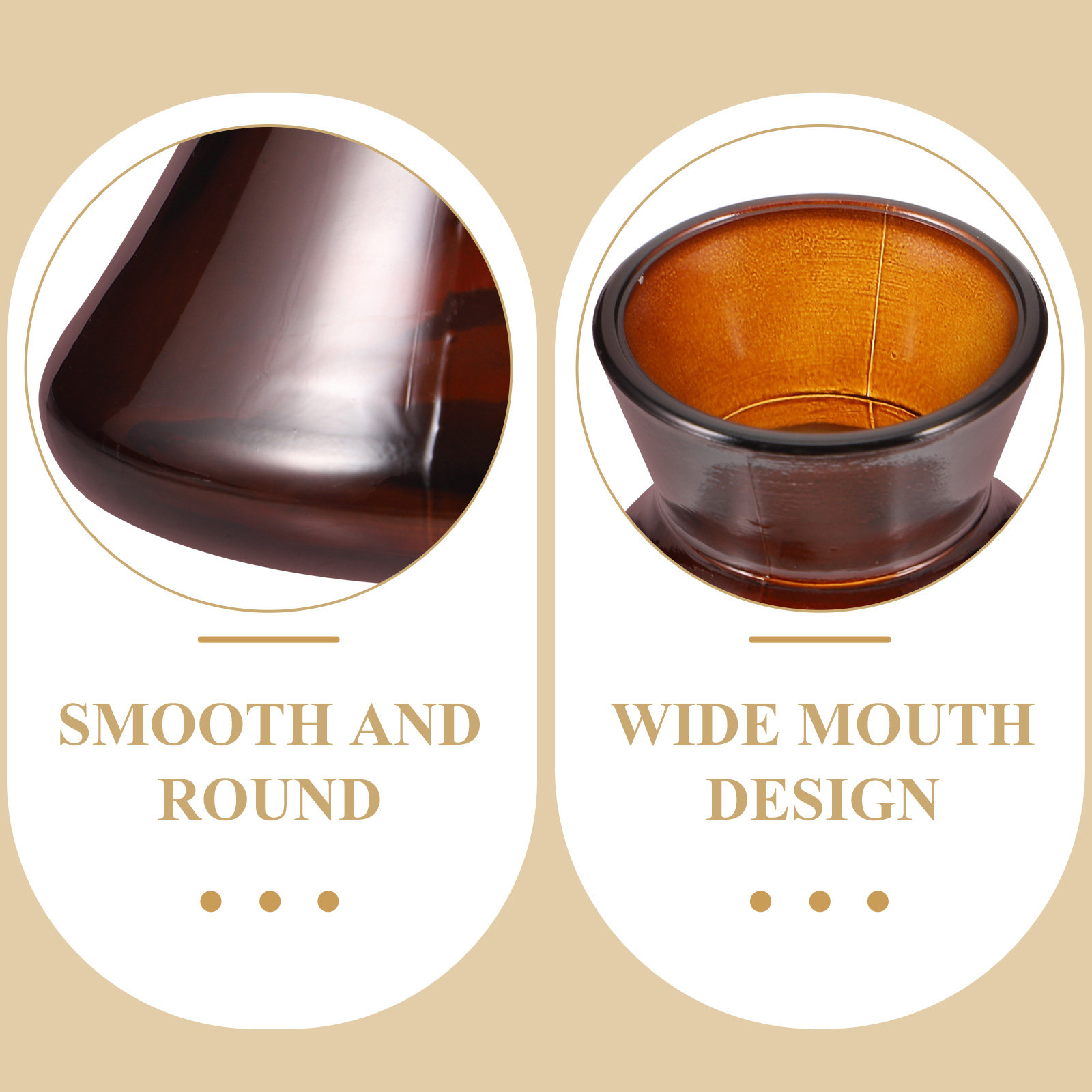 Glass Aromatherapy Bottle Wide - огляд і ціна Home Fragrance Jar