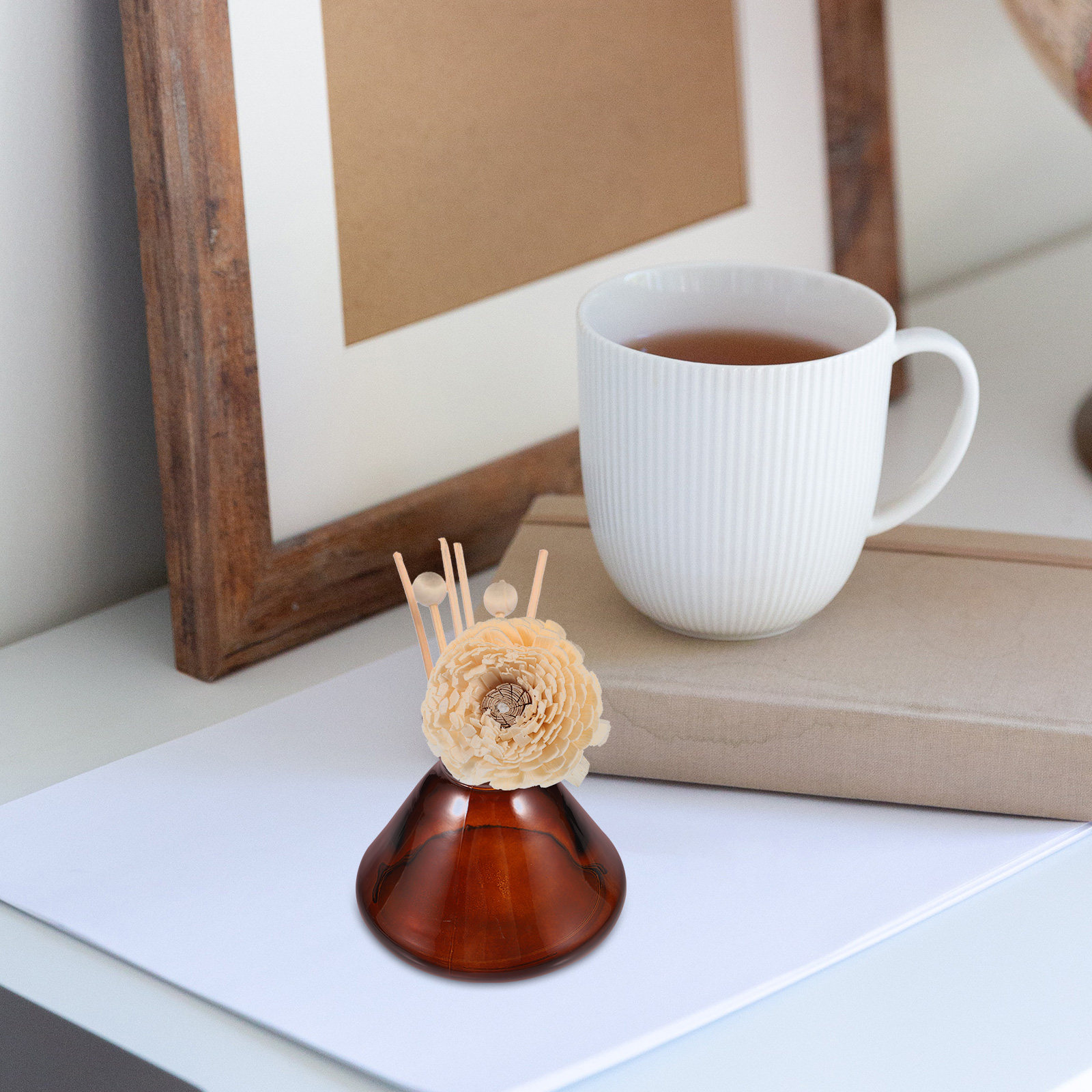 Glass Aromatherapy Bottle Wide - огляд і ціна Home Fragrance Jar