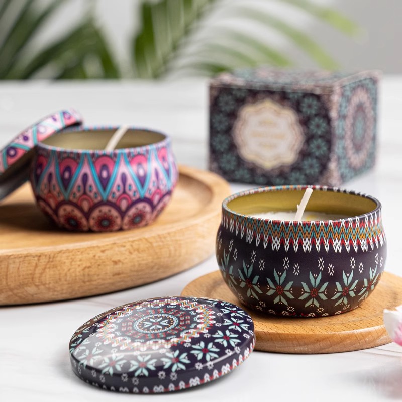 1/4PCS Vintage Scented Candles - огляд і ціна Home Fragrance Jar